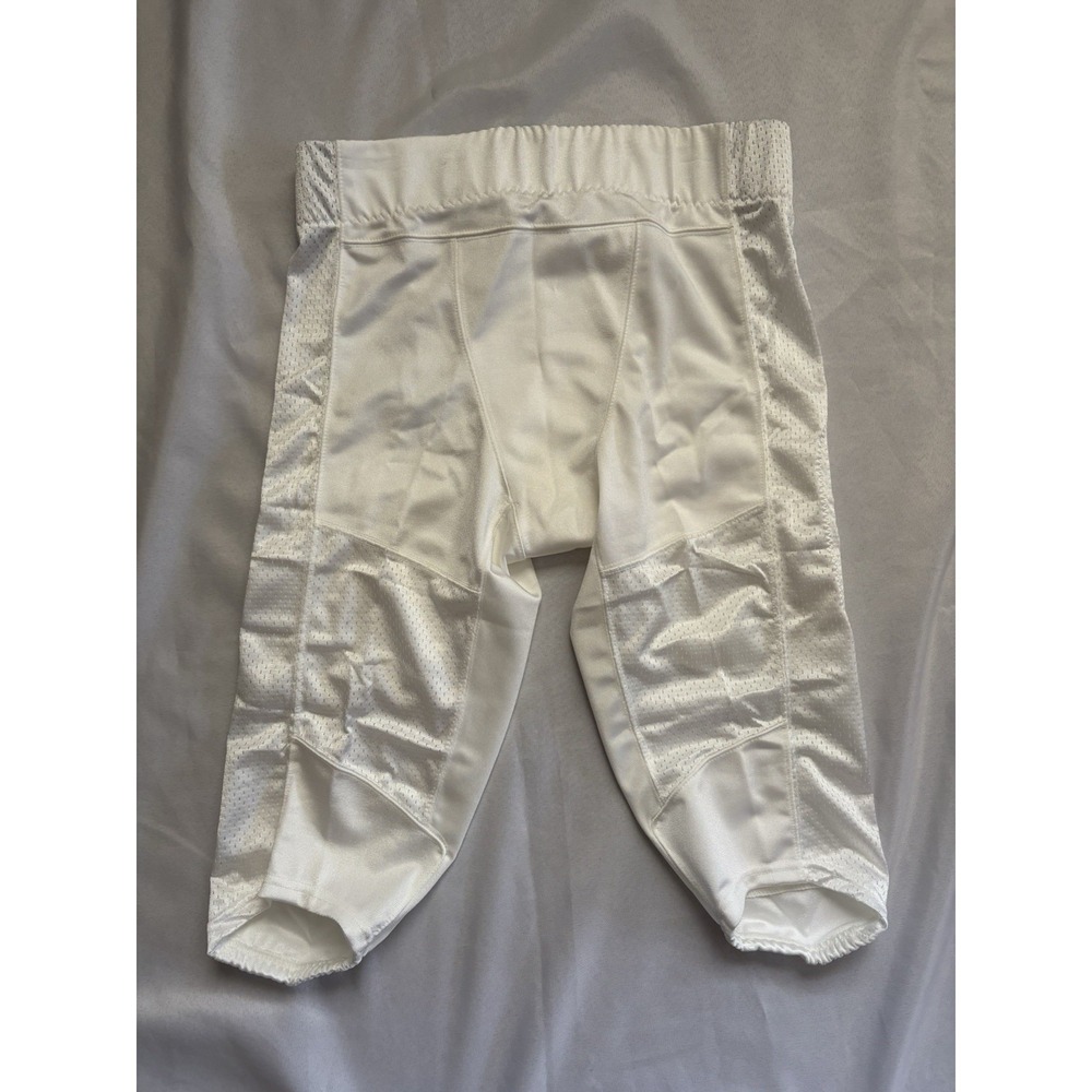 NEW Nike Team Vapor Varsity 3/4 Football Pants White Mens Size LARGE 908728-100 - Picture 6 of 6